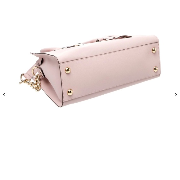 Authentic Michael Kors Saffiano Leather Top Handle Bag New without Tags - Picture 3 of 5